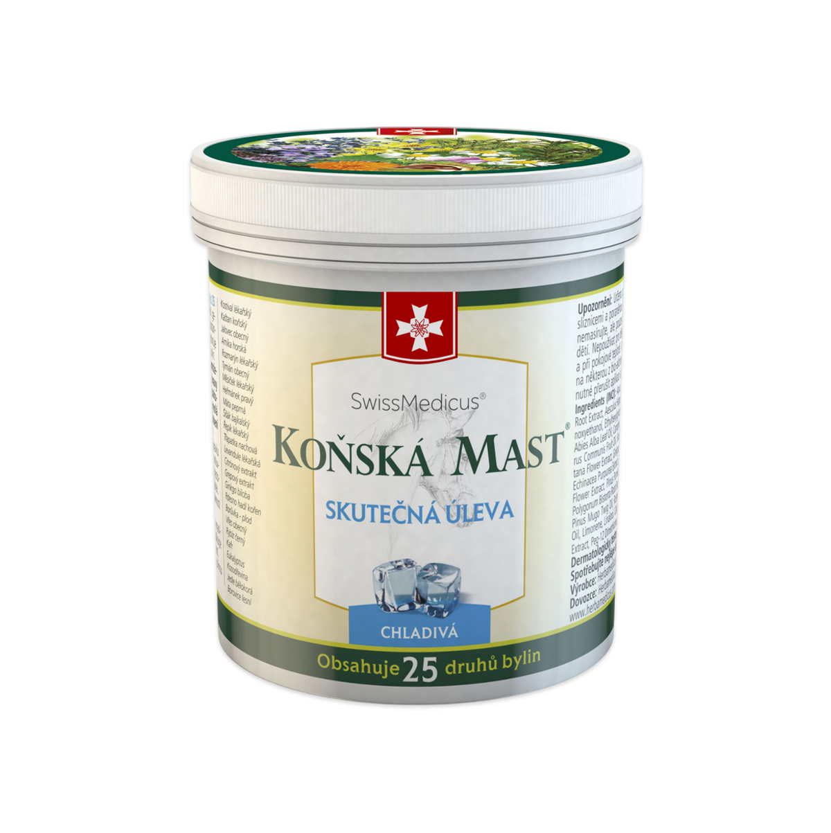 Levně SwissMedicus® Koňská mast chladivá 250 ml