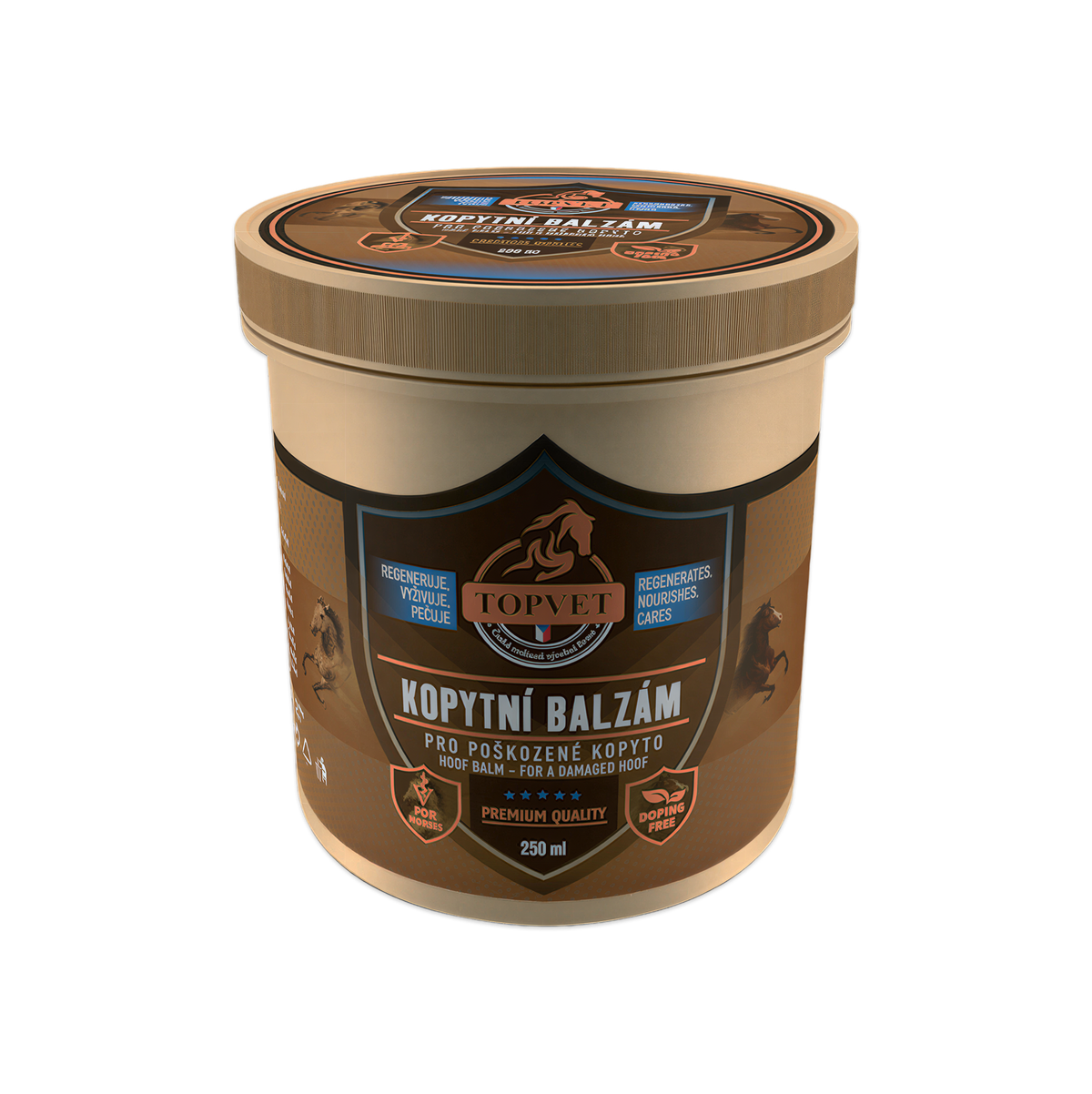 Topvet Kopytní balzám pro poškozené kopyto 250 ml