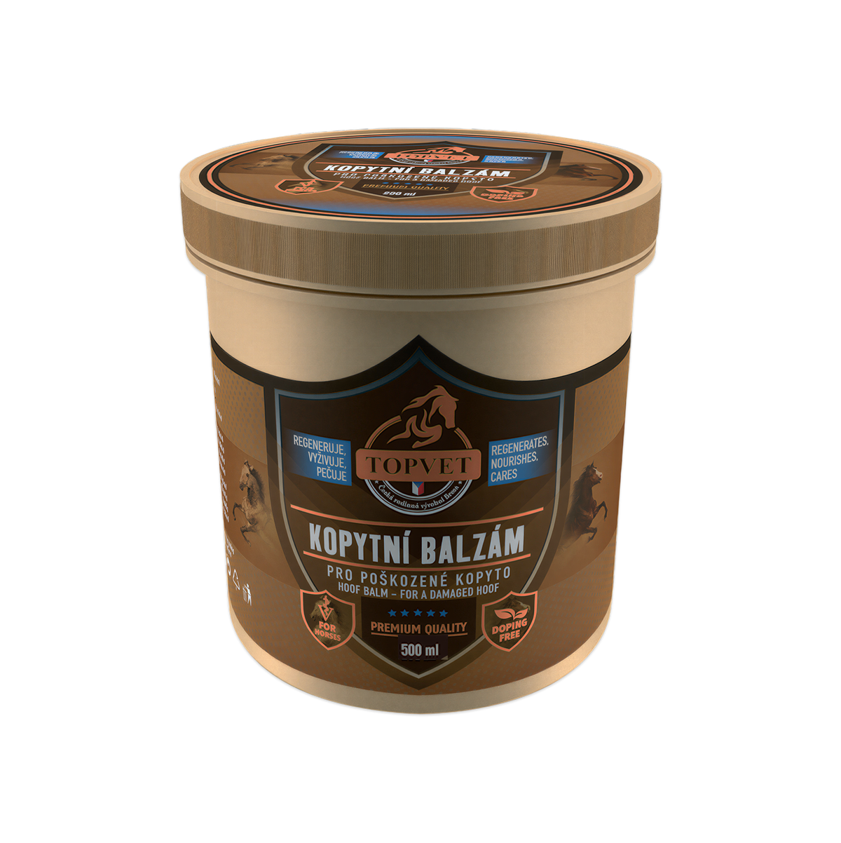 Topvet Kopytní balzám pro poškozené kopyto 500 ml