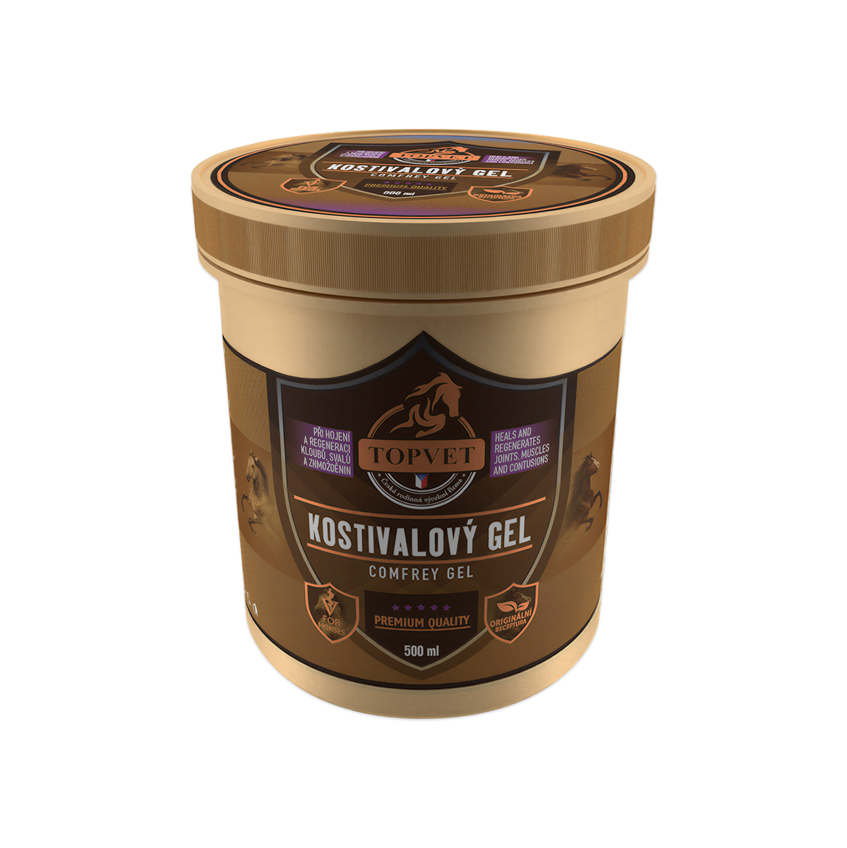 Levně Topvet Kostivalový gel 500 ml
