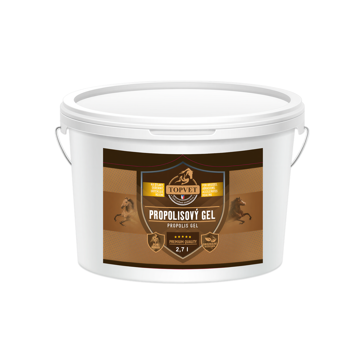 Levně Topvet Propolisový gel 2;7 l 2700 ml