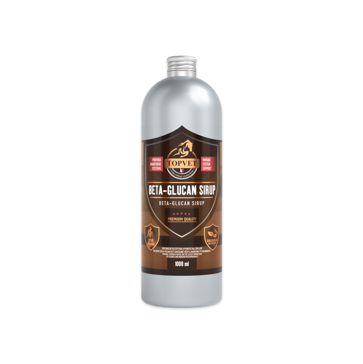 Levně Topvet Sirup Beta-Glucan 1000 ml