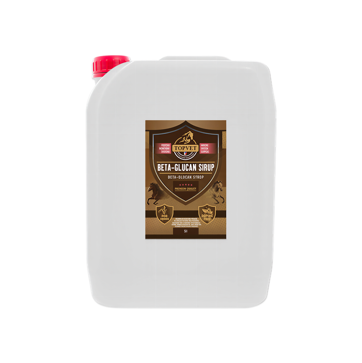 Levně Topvet Sirup Beta-Glucan 5 l 5000 ml