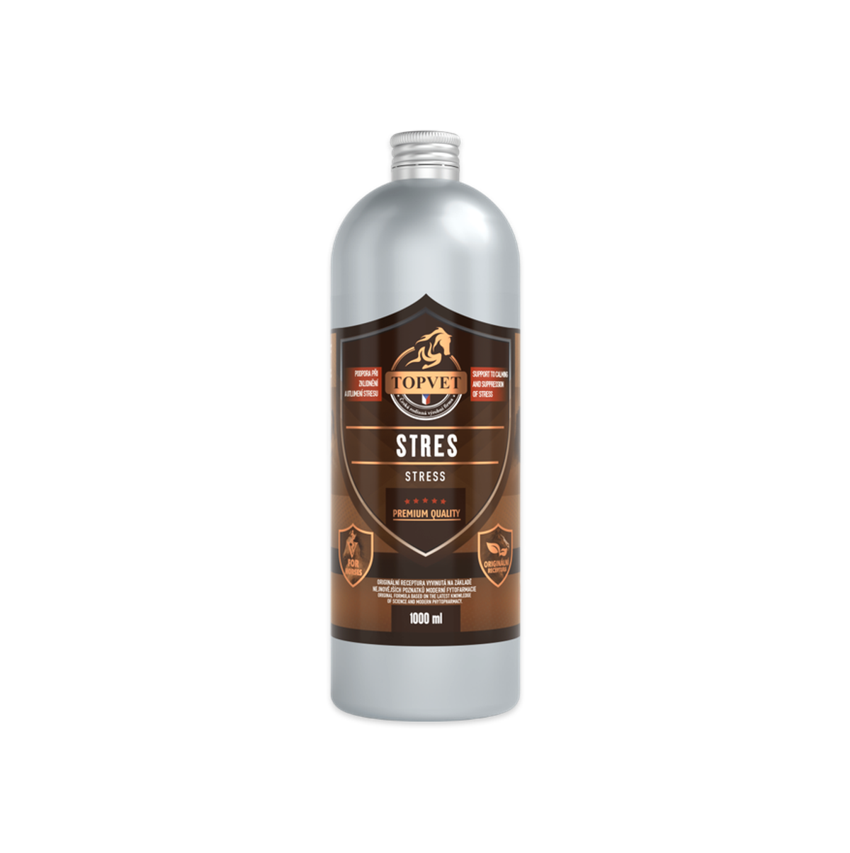 Levně Topvet Sirup Stres 1000 ml