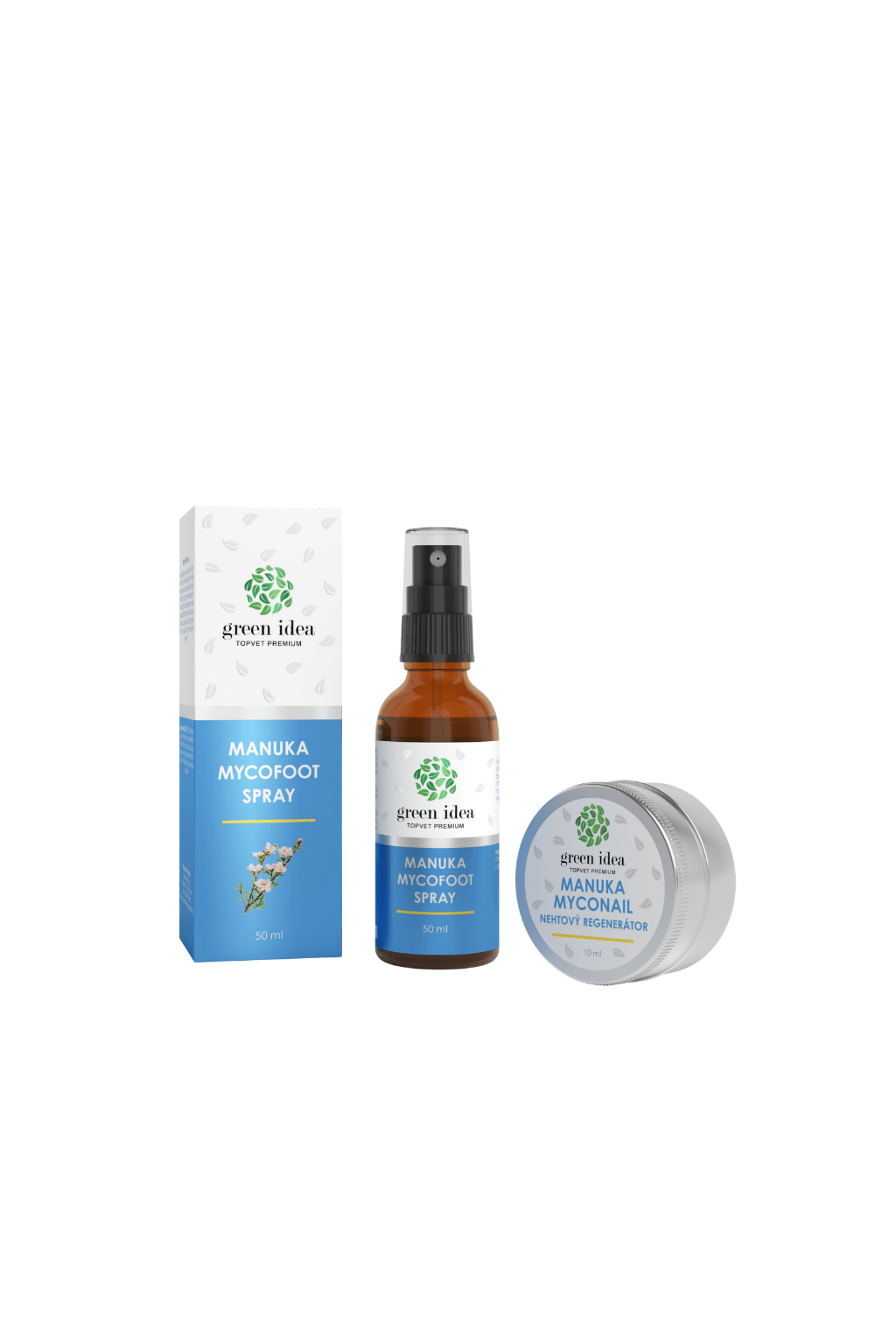 Green idea MANUKA Foot & Nail Care výhodný set