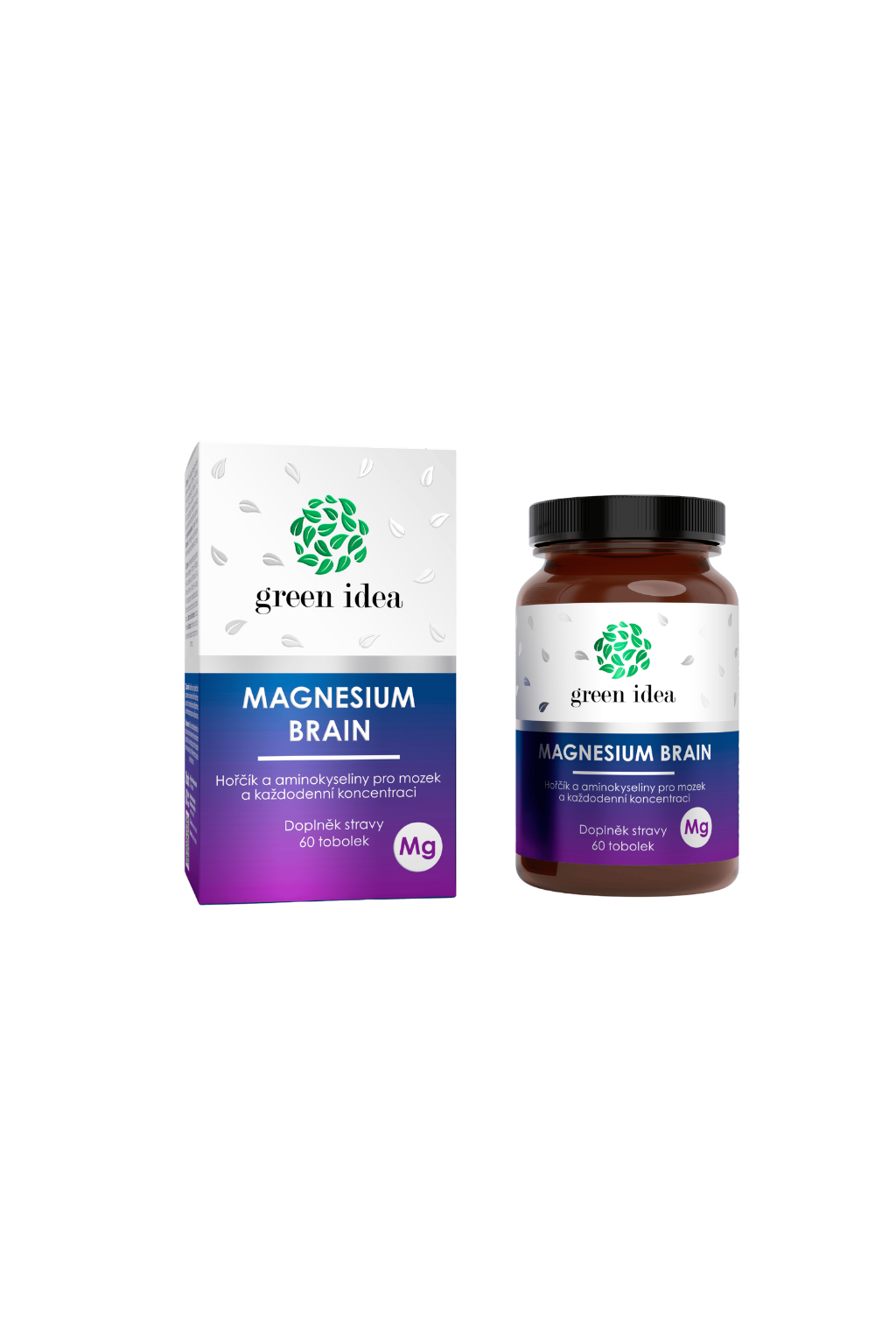 Green idea Magnesium Brain - tobolky 60 ks