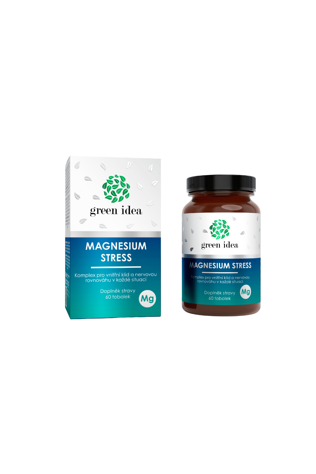 Green idea Magnesium Stress - tobolky 60 ks