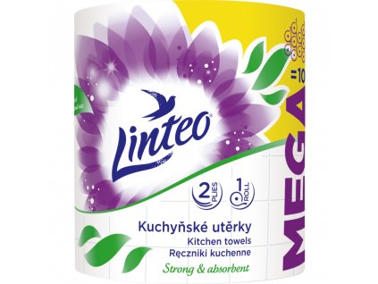 908027 linteo mega 2vrstve kuchynske uterky 1role