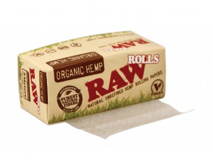 RAW Organic Rolls cigaretové papírky 5m