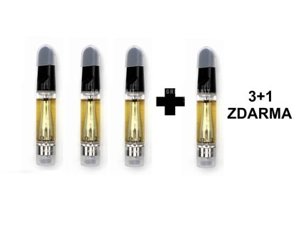 HHC-DMP + 10-OH-HHC-P Cartridge 3+1 ZDARMA