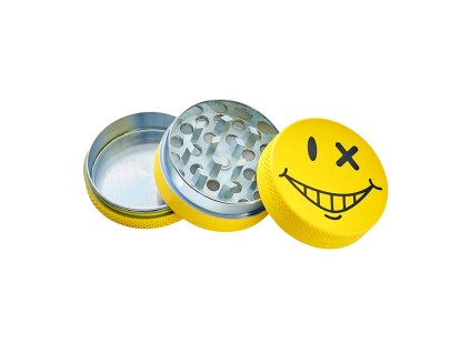 wholesale champ high yellow face grinder 3 parts 40mm 12pcs display 2