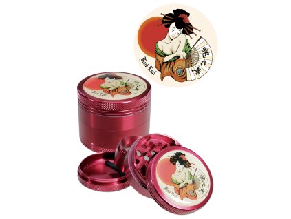 'BL' 'Geisha' Grinder 2 part red