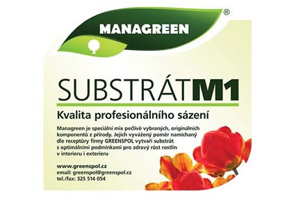 substrát Managreen M1 (Velikost 5 L)