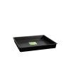 Garland podmiska plast Square Tray Black 120x120x12 cm