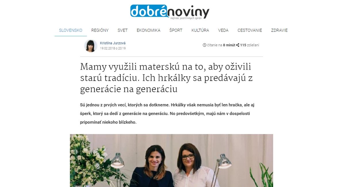 DOBRÉ NOVINY
