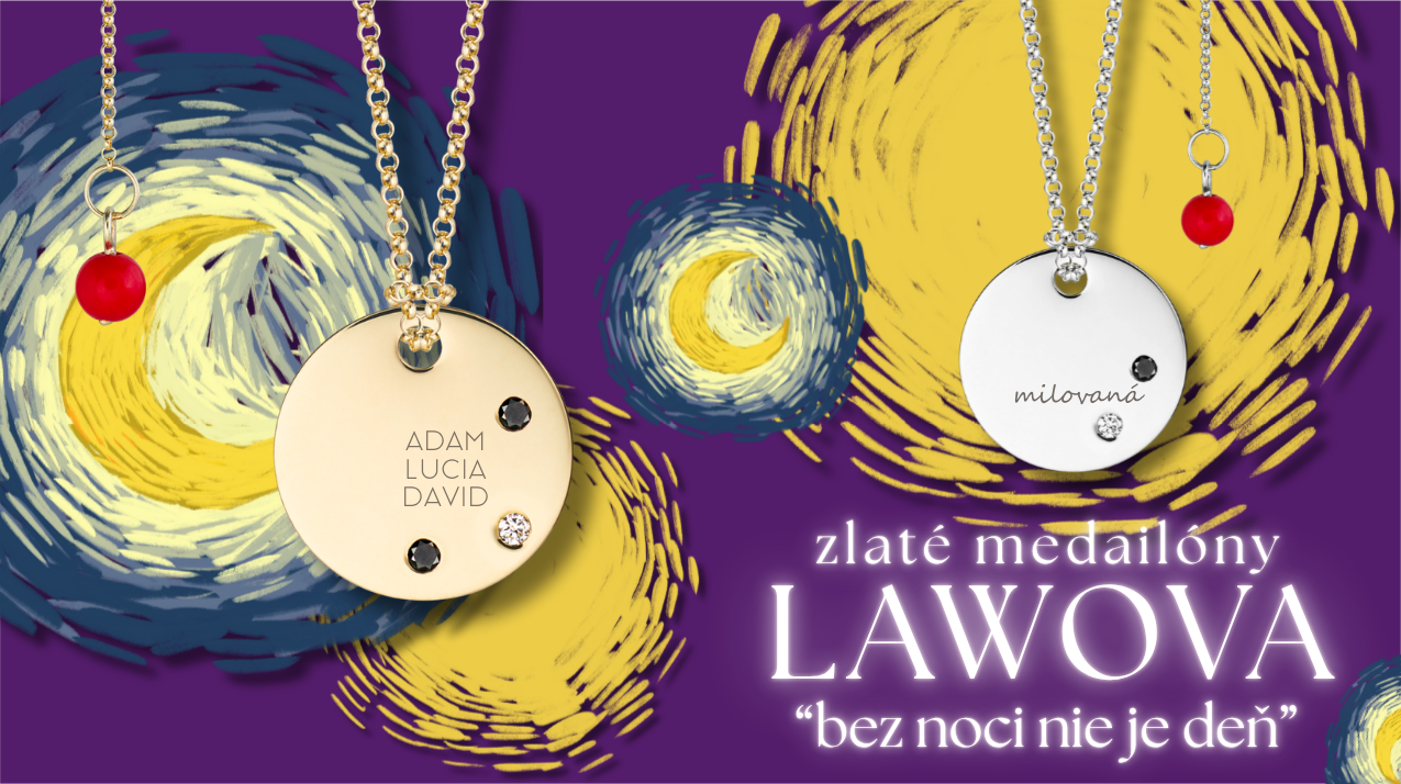 Luxusné zlaté šperky
