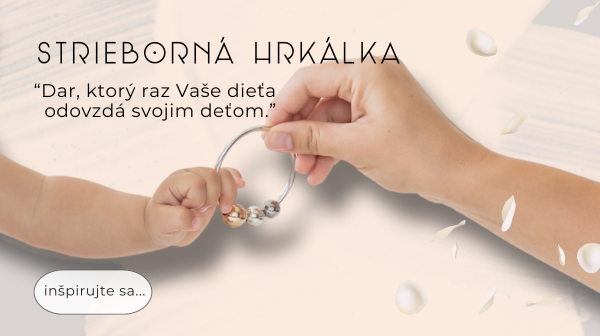 Strieborné hrkálky