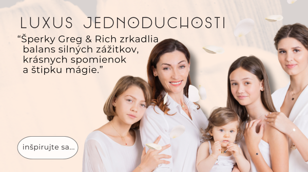 Luxusné zlaté šperky