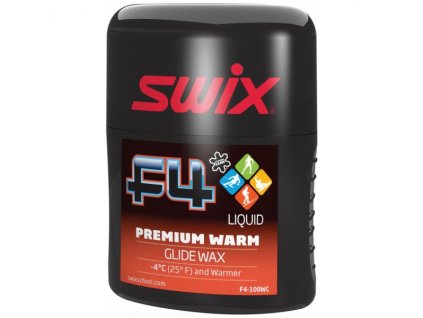 Tekutý vosk SWIX F4100WC Premium Warm 100ml