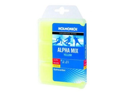 Vosk HOLMENKOL Alpha Mix žlutý 70g