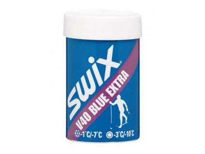 Vosk SWIX V40 modrý extra 45g