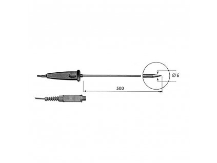 TP472I.5 Penetration Probe Pt100 1