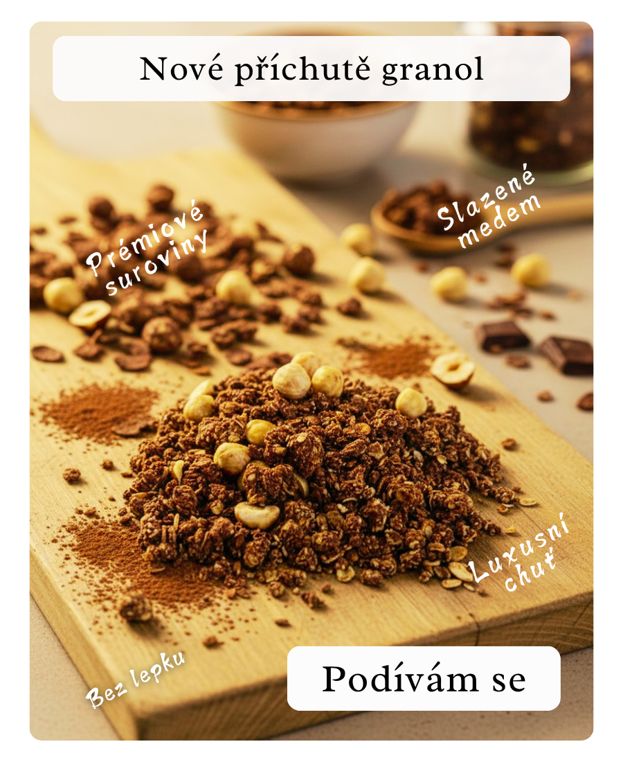 Poctivá pečená Granola