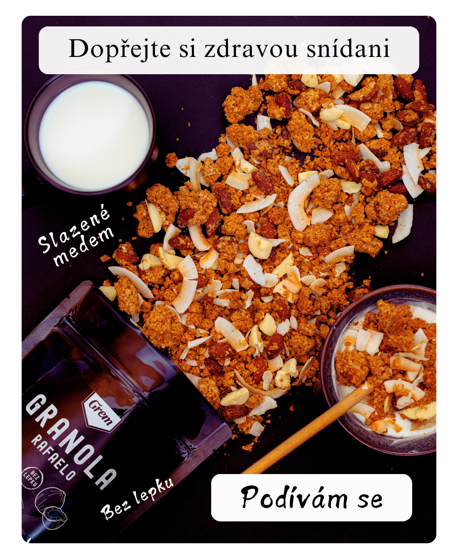 Poctivá pečená Granola