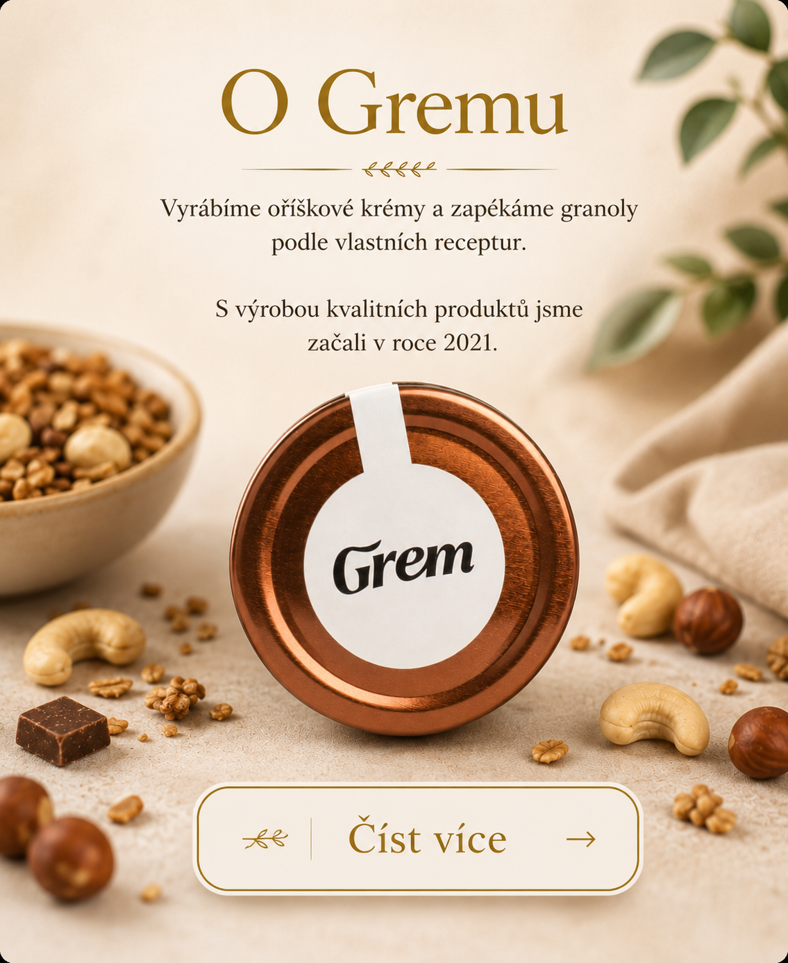 Přečtěte si jak vznikl Grem