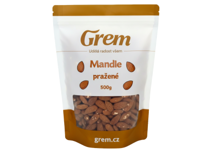 Mandle prazene 500g