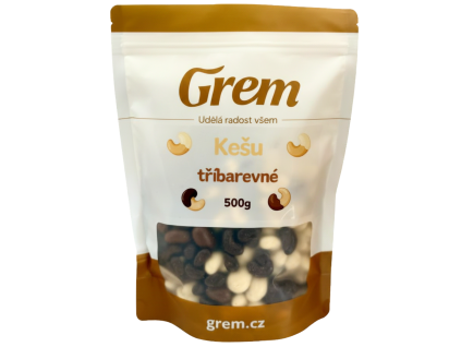 Kešu tříbarevné 500g