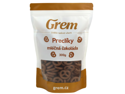 Preclíky mléčná čokoláda 300g