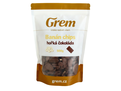 Banán hořká čokoláda 500g