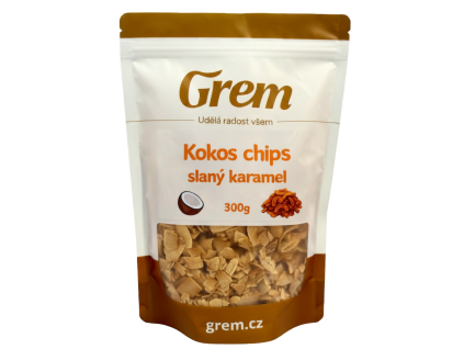 Kokos chips slaný karamel