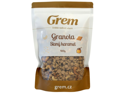Granola slaný karamel 400g