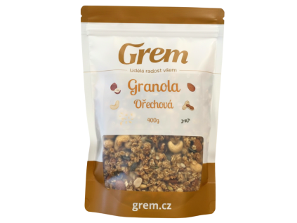 Granola ořechová 400g
