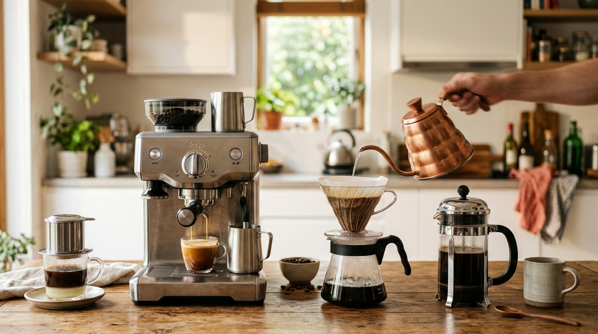 4 způsoby přípravy kávy, které byste měli znát