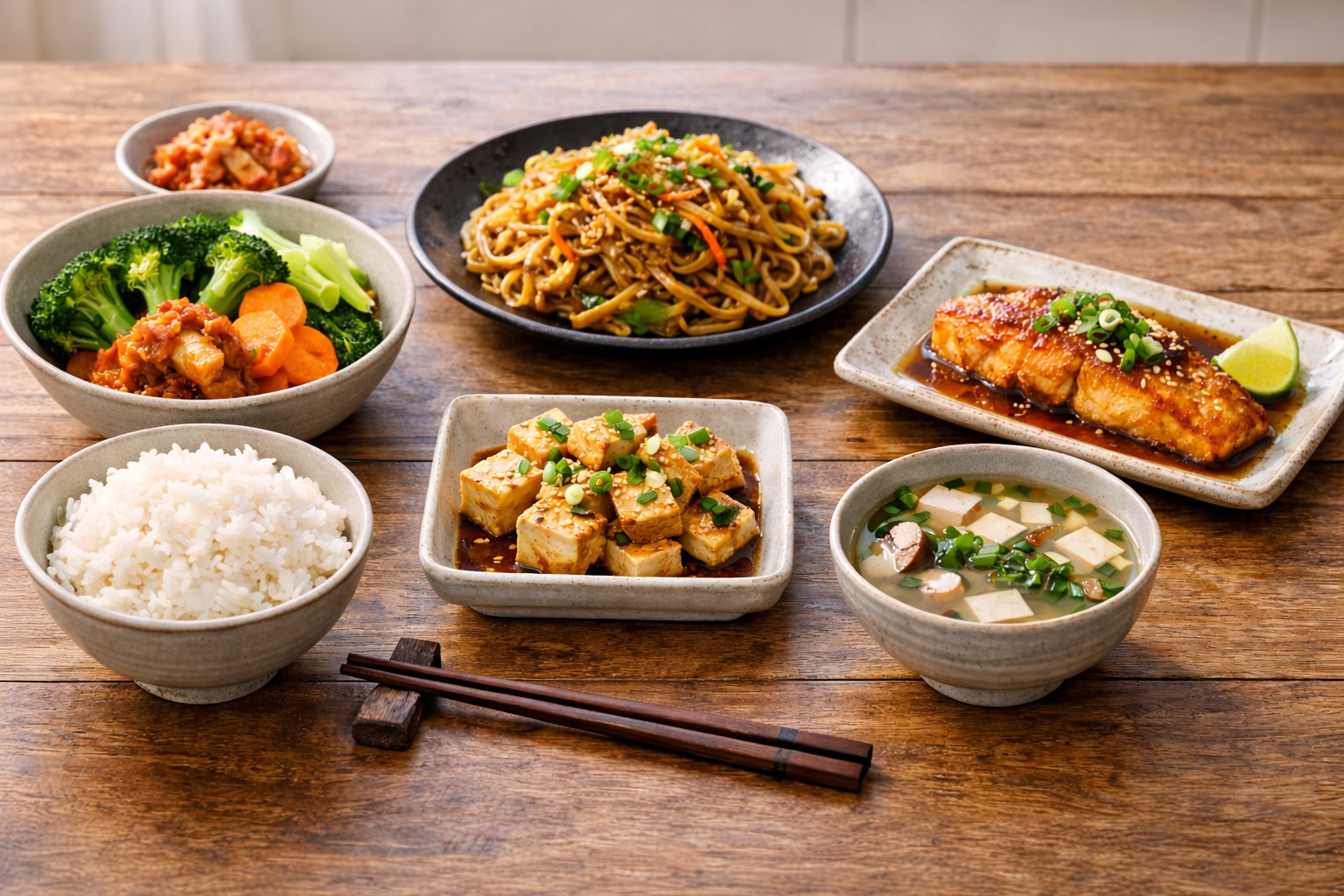 Proč jsou asijská jídla lehká, ale přesto zasytí?