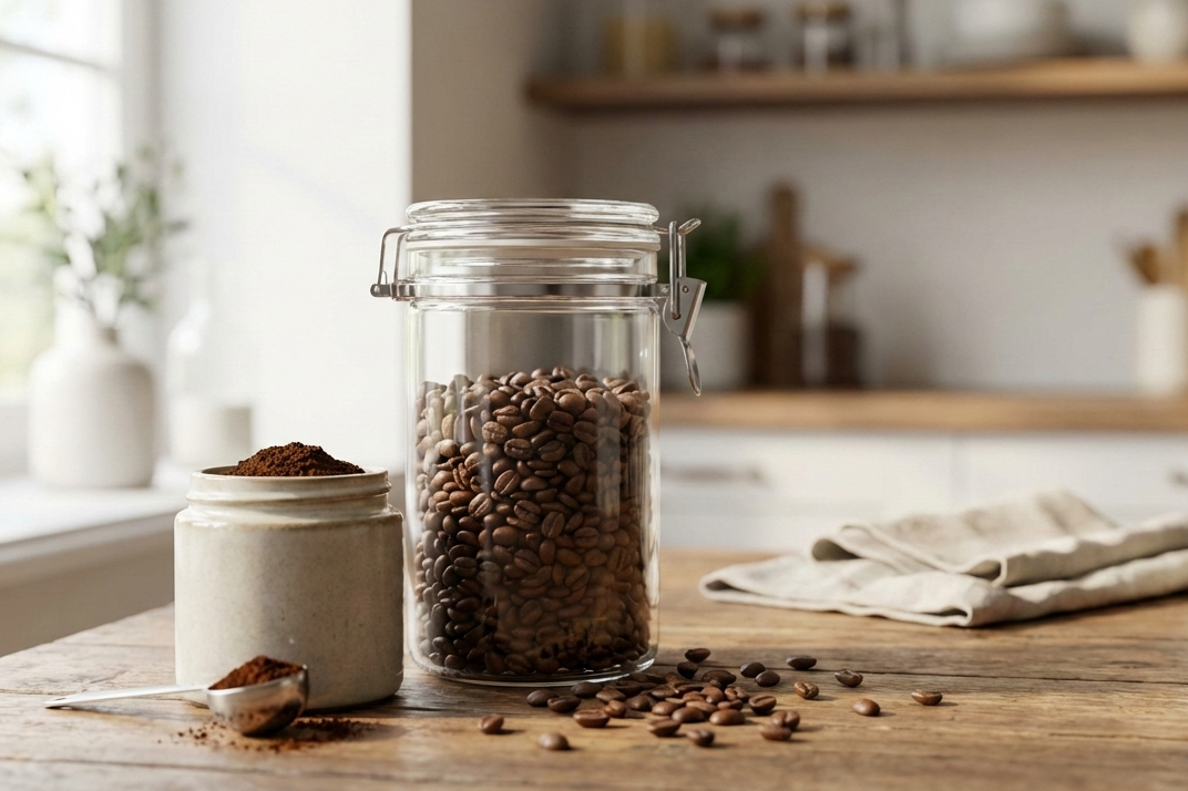 Jak skladovat kávu, aby neztratila aroma – tajemství zachování plné chuti