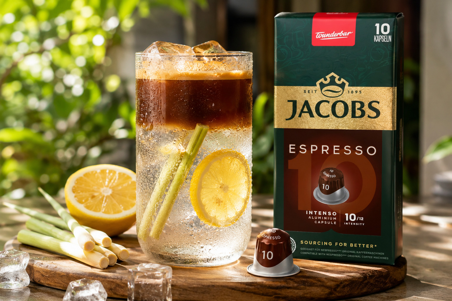 Đập Tan Nắng Nóng Với Ly "Espresso Tonic" Chanh Sả Tự Làm Tại Nhà!