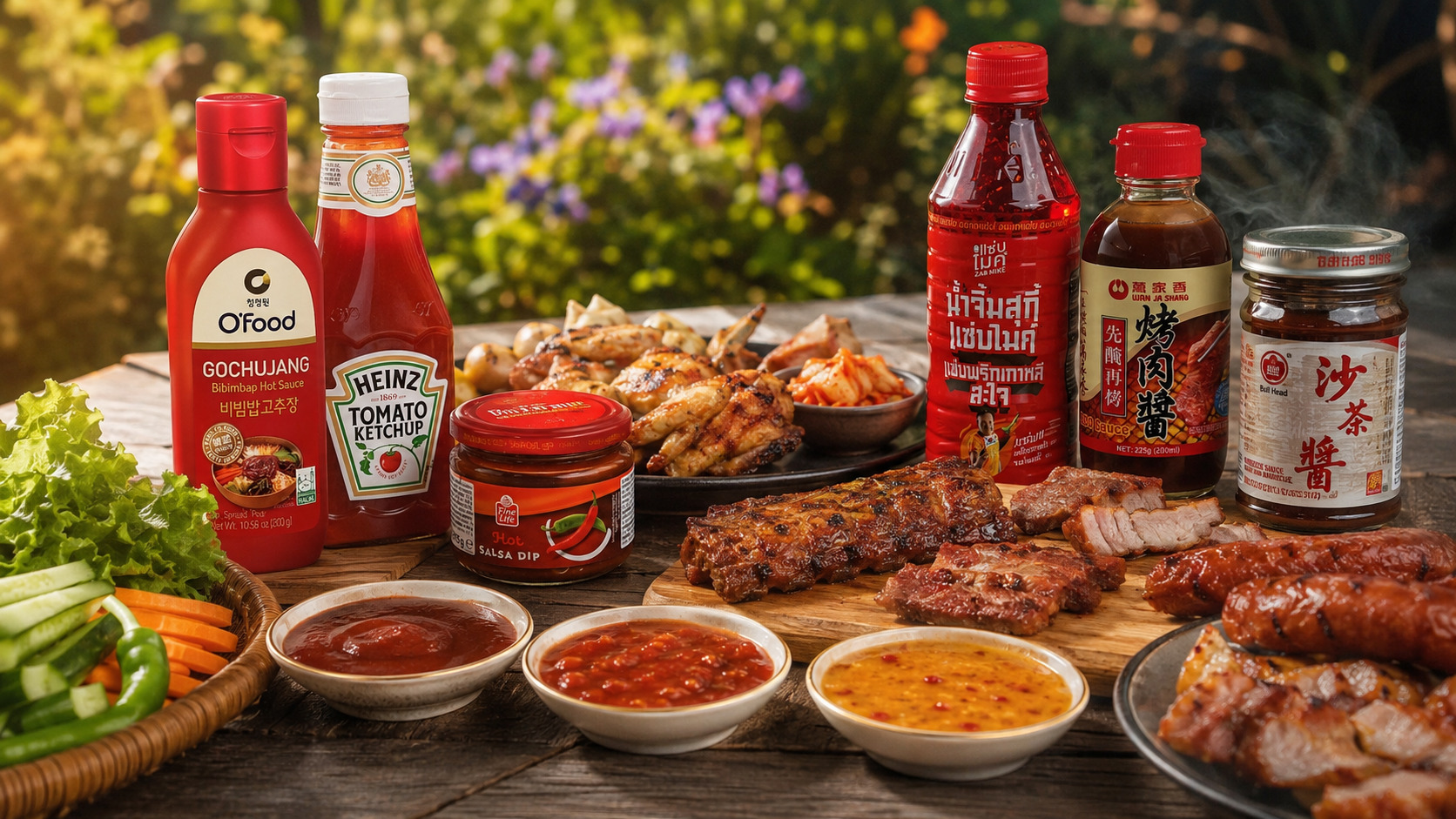Domácí omáčky na grilování: Recepty na klasické BBQ i asijské dipy