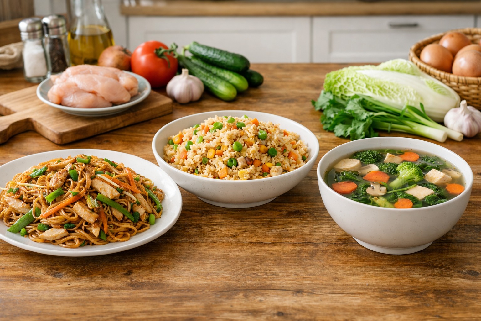 Vaření asijských jídel bez exotických surovin