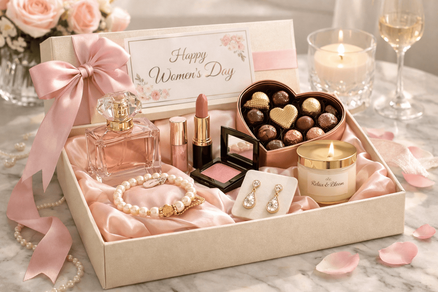 Luxusní a smysluplné dárkové sety k MDŽ pro ženy