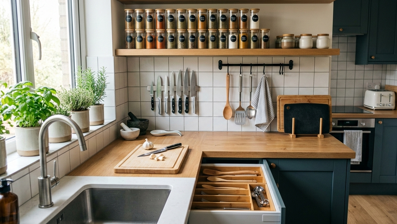 Top 5 malých kuchyňských potřeb pro uklizenou kuchyni každý den