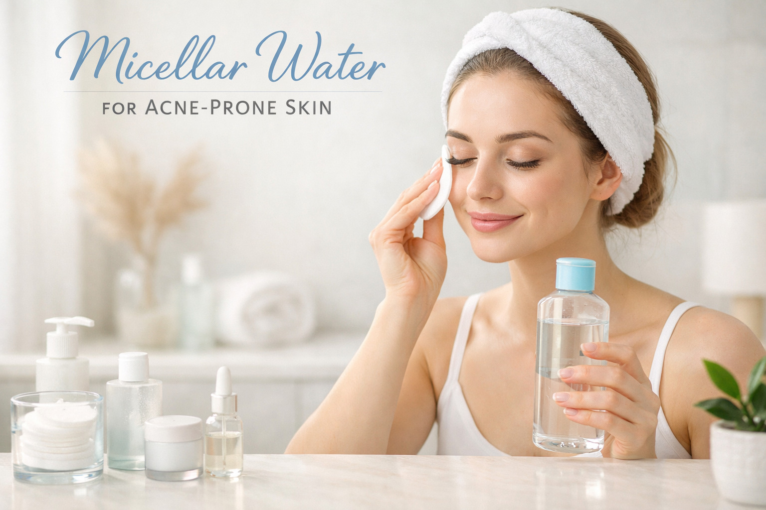 Jak vybrat bezpečnou micelární vodu pro aknózní pleť