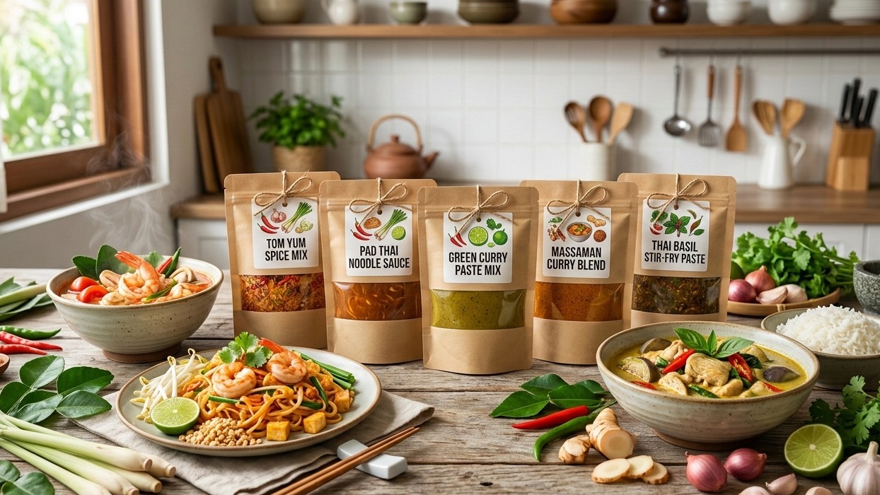 Sada thajských koření – připravte si pravé thajské jídlo doma