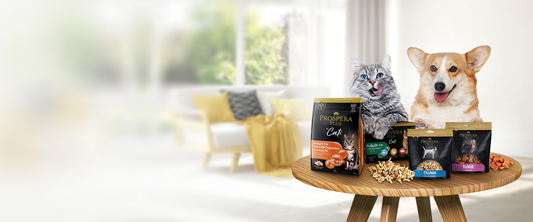 Krmiva pro psy a kočky Prospera Plus BLACKTEXT