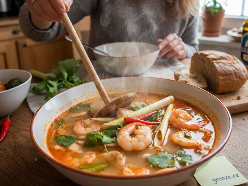 Rychlá Tom Yum polévka