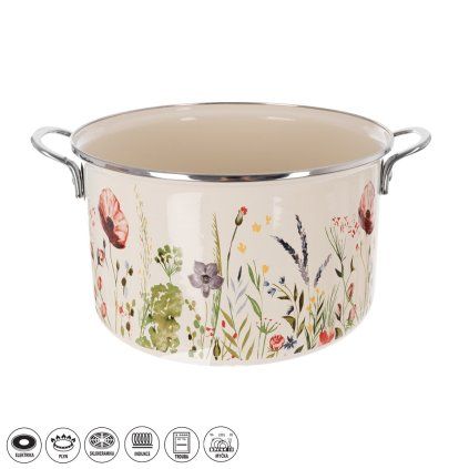 Hrnec smalt MÁK Lem 6,5 l