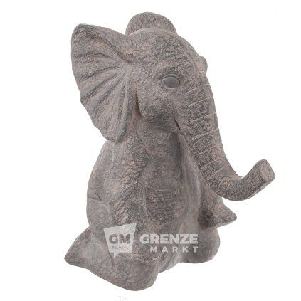 Slon polyresin 40x26x49 cm
